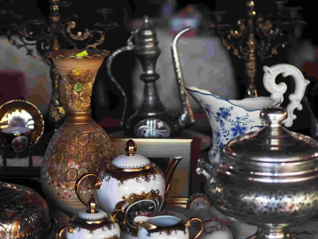 Antique china set