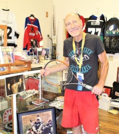 Bob Haas, owner of Silver City Coins in Brookings, Oregon